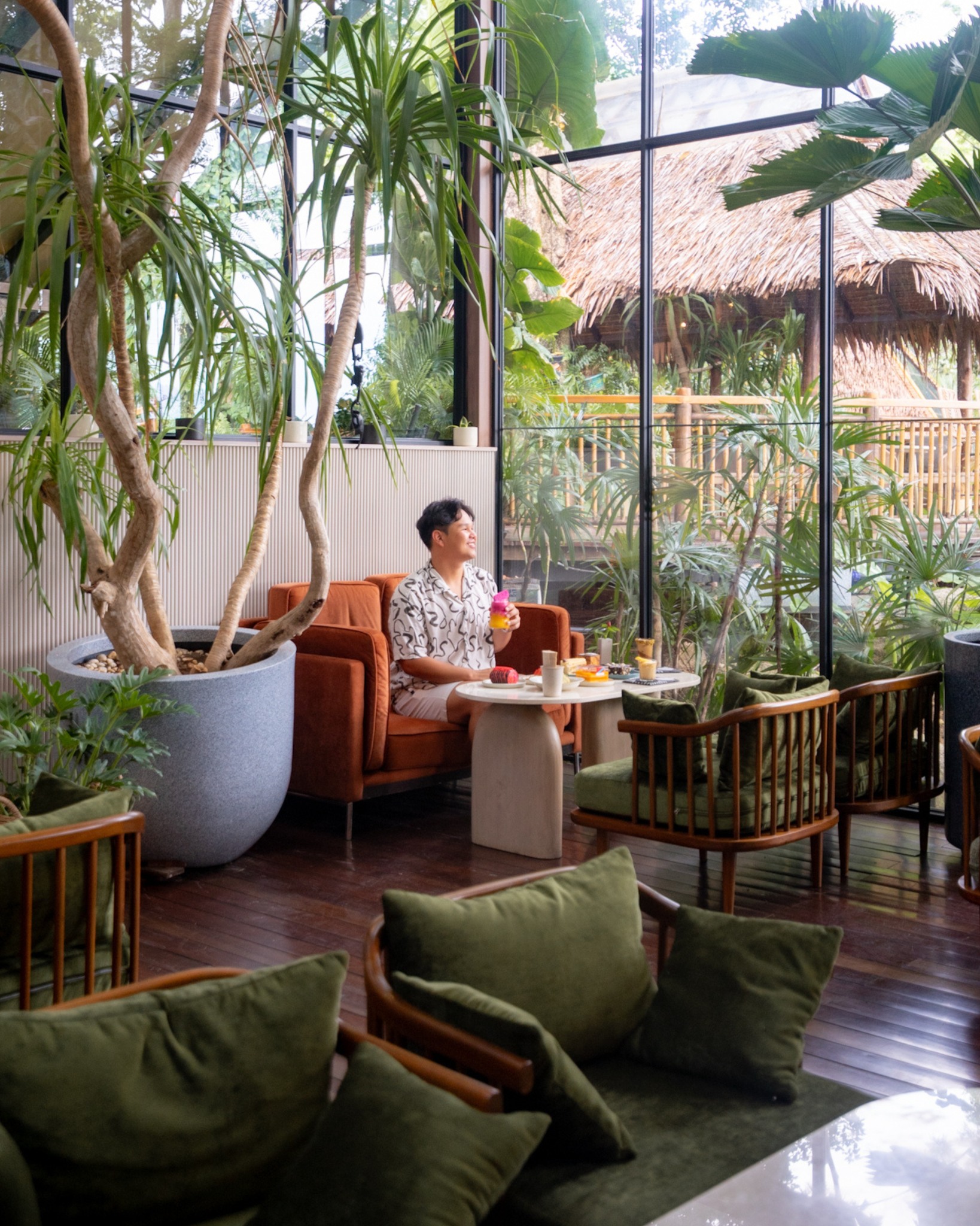 Outdoor seating